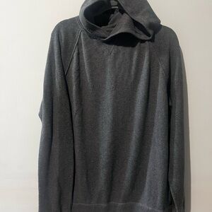 Men's Gray Hooded Sweater
